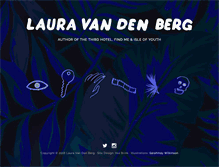 Tablet Screenshot of lauravandenberg.com